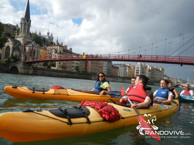 Toute l’année : Découvrir Lyon autrement en Canoë – Kayak