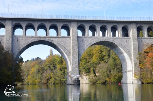 TOPO Rhône Suisse  – Le Haut Rhône Genevois – 22 Km