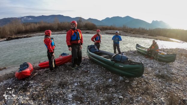 20 Décembre 2021 – Drôme – La dernière de l’année en canoë et kayak